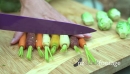 Time lapse of chopping vegetables (3 of 3) 21356