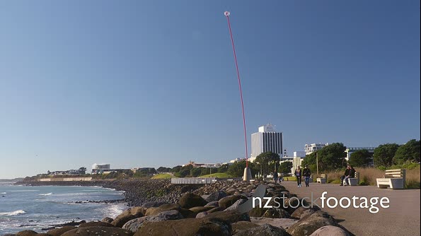 New Plymouth Walkway Len Lye Sculpture 28171