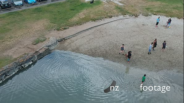 Drone Shot by the water 28204