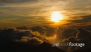 Time Lapse, Epic sunrise with clouds formation at 10000ft 21697
