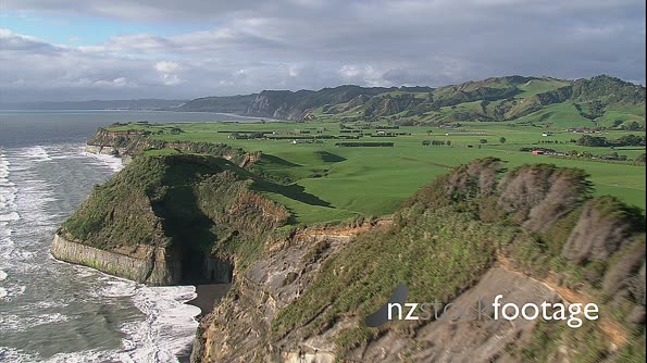 Coastal Farmland Aerial 8 24481