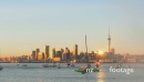 Auckland City Dawn From Northcote Time-lapse HD 25536