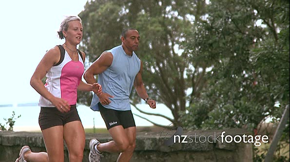 Joggers slow motion 3 458