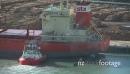 Tug Pushing Log Ship 813